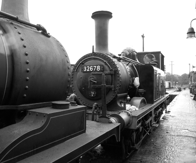 Photo of A1X 0-6-0 tank loco 32678  at Rolvenden on  31st  October 2010