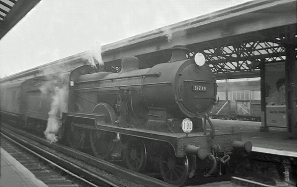 D1 Class 4-4-0 31739 at Ramsgate on 15th April 1961 after arriving on the 07.24 from London Bridge
